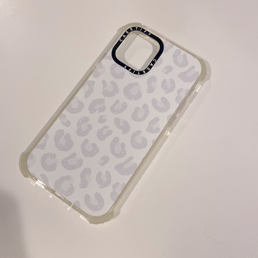 casetify leopard print UNUSED